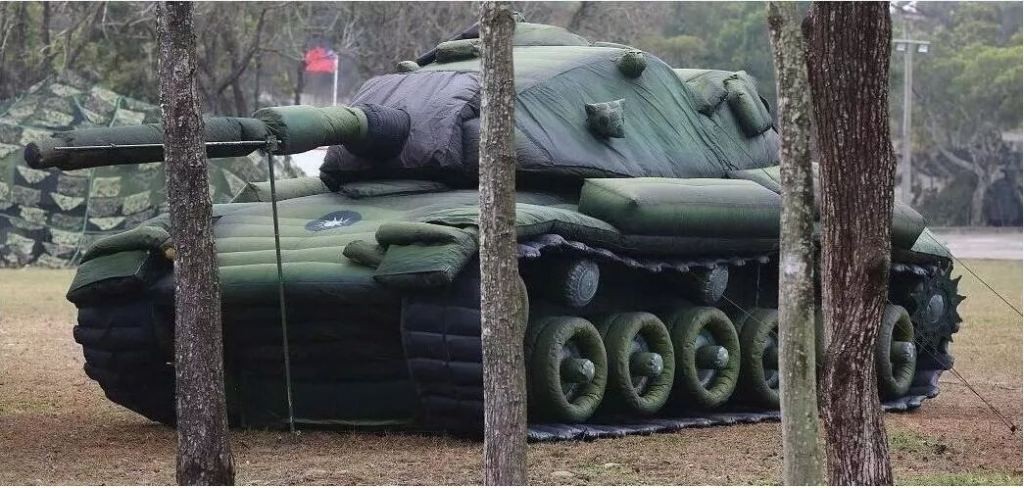 南充军用充气坦克
